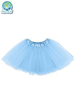 GONNA TULLE BAMBINA CELESTE